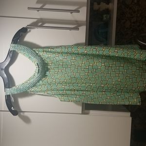 WORTH BEADED SILK TOP